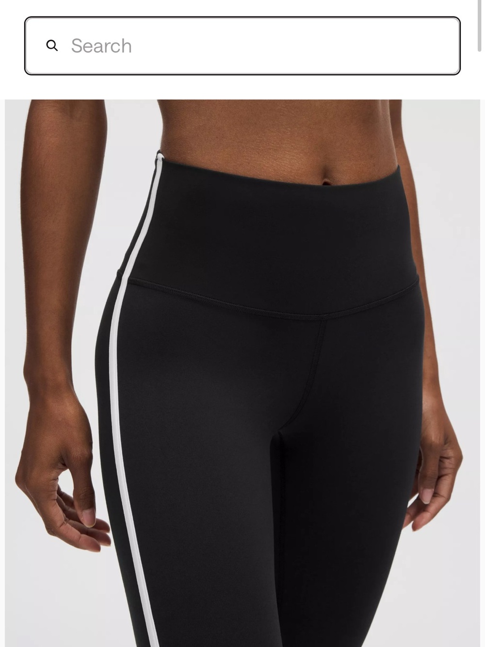 lululemon athletica Align High-Waist Leggings with White Side Stripe